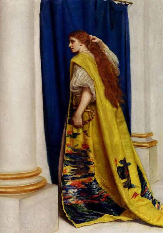 Sir John Everett Millais Esther France oil painting art